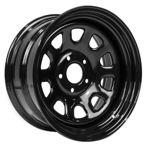 Acél felni 16x8 ET12 5x127 Sputnik Gloss Black OFD