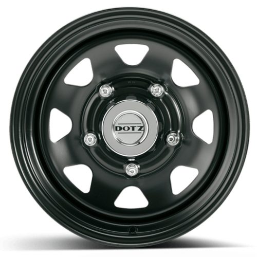 DOTZ Survival Dakar Dark 4x4 acélfelni - 7x17/ET-10 - fekete