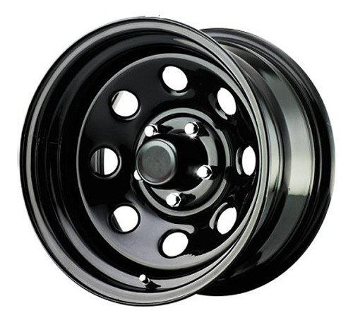 Acél felni 15x8 ET0 5x114.3 Rock Crawler 97 Gloss Black Pro Comp