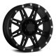 Pro Comp alu disky 16x8 ET0 6x139,7 7031, matné, černé