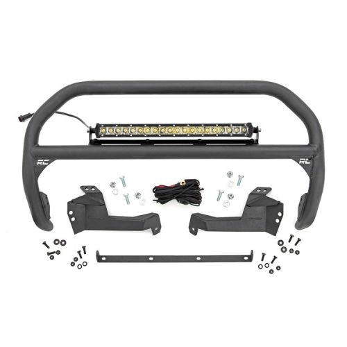 Rough Country Chrome Series Gallytörő rács 20" LED fényhíddal - Ford Bronco Sport 21->