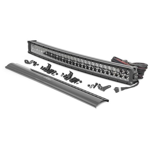 Rough Country Black Series LED fényhíd 30", borostyán DRL