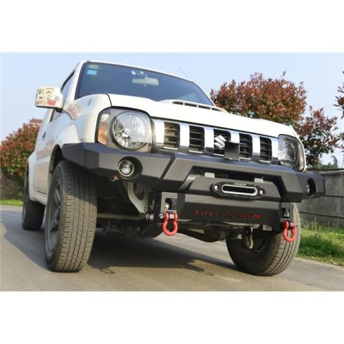 Snake4x4 front steel bumper with winch plate Suzuki Jimny 1997-2017