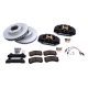 Terrain Tamer Extrém fék készlet első (Extreme Brake Kit 6 Pot Front) Toyota Hilux GUN 125 126 KUN 26 2005->