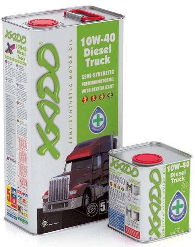 XADO 10W-40 Diesel truck félszintetikus motorolaj - 1liter