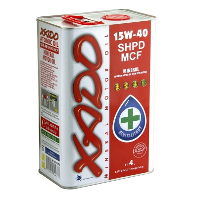 XADO 15W-40 SHPD MCF (4L) ásványi motorolaj - 4liter