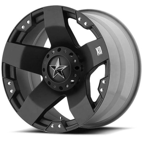 Alumínium felni 20x8.5 ET10 5x114.3/5x120 XD775 Rockstar Matte Black XD Series