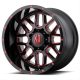 Alumínium felni 20x9 ET18 6x139,7 XD820 Grenade Satin Black Milled/Red Clear Coat XD Series