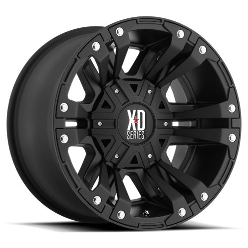 Alumínium felni 17x9 ET30 6x135/6x139,7 XD822 Monster II Matte Black XD Series