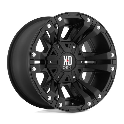 Alloy Wheel 18x9 ET18 6x135/6x139.7 XD822 Monster II Matte Black XD Series