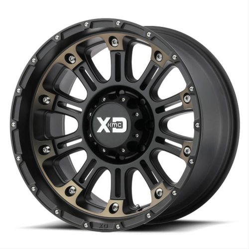 Alumínium felni 22x10 ET-18 6x139,7 XD829 Hoss II Satin Black/Machined Dark TintXD Series