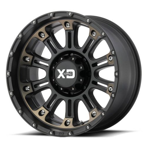 Alumínium felni 17x9 ET18 6x139,7 XD829 Hoss II Satin Black/Machined Dark Tint XD Series