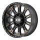 Alumínium felni 18x9 ET18 8x165.1 XD829 Hoss II Satin Black/Machined Dark Tint XD Series