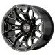 Alumínium felni 20x9 ET0 5x127 XD841 Boneyard Gloss Black Milled XD Series