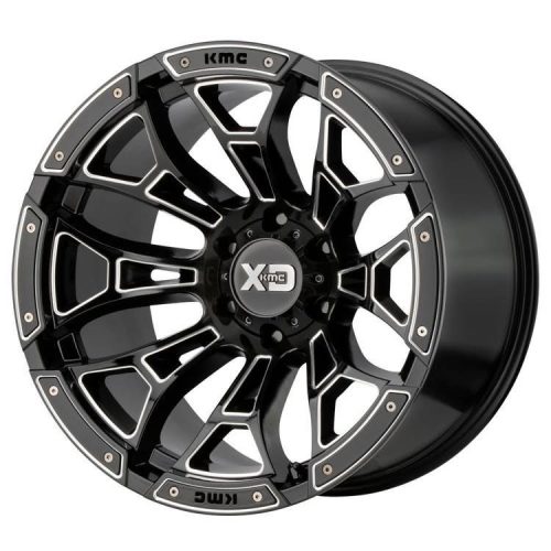 Alumínium felni 18x10 ET-18 5x127 XD841 Boneyard Gloss Black Milled XD Series