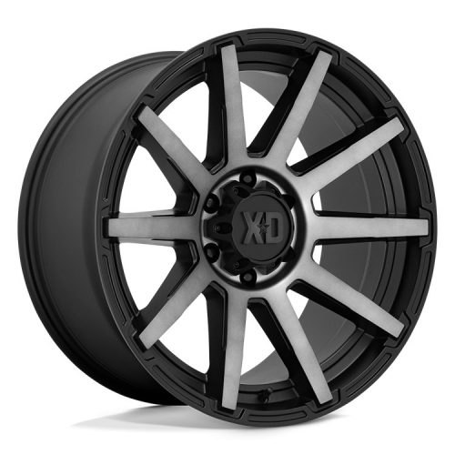 Alloy Wheel 22x10 ET12 8x180 XD847 Outbreak Satin Black W/ Gray Tint XD Series