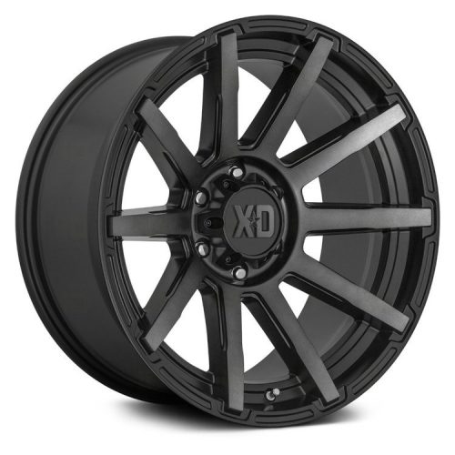 Alumínium felni 20x9 ET0 6x139,7 XD847 Outbreak Satin Black/Gray Tint XD Series