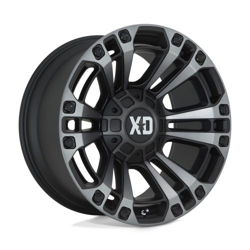 Alloy Wheel 20x9 ET18 5x139.7/5x150 XD851 Monster 3 Satin Black W/ Gray Tint XD Series