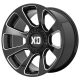 Alumínium felni 20x9 ET0 5x127/5x139.7 XD854 Reactor Gloss Black Milled XD Series